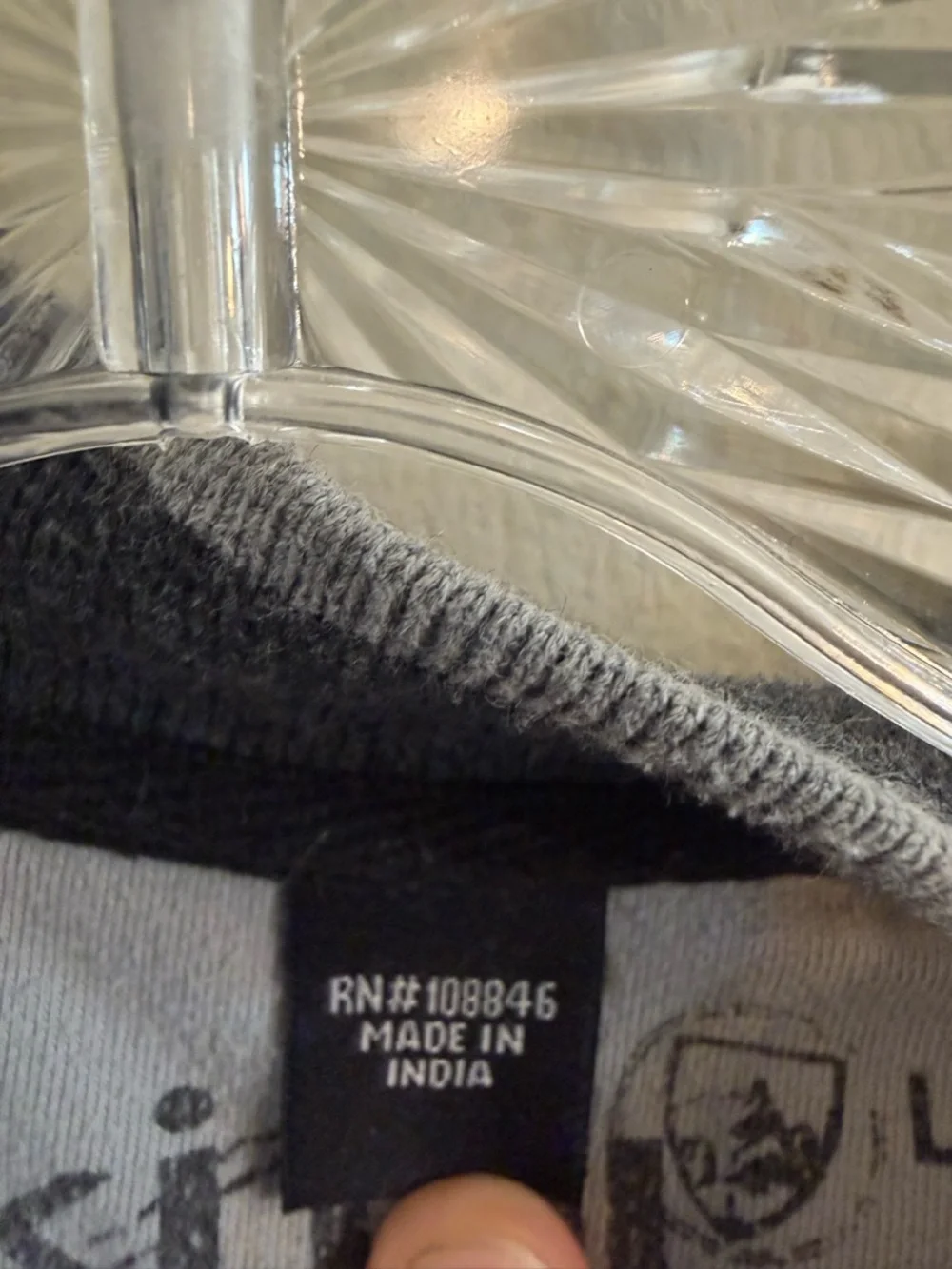 Kuhl Mens Long Sleeve Henley Shirt Blue Gray 100% Cotton Thumbholes Sz L Hiking - Picture 6 of 11
